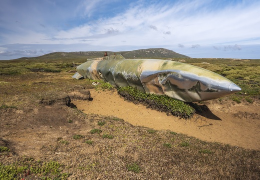 2024 02 West Falkland Pebble Island Argentine plane Bild49 web